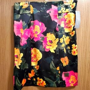 NY Collection Floral Pencil Skirt size 12